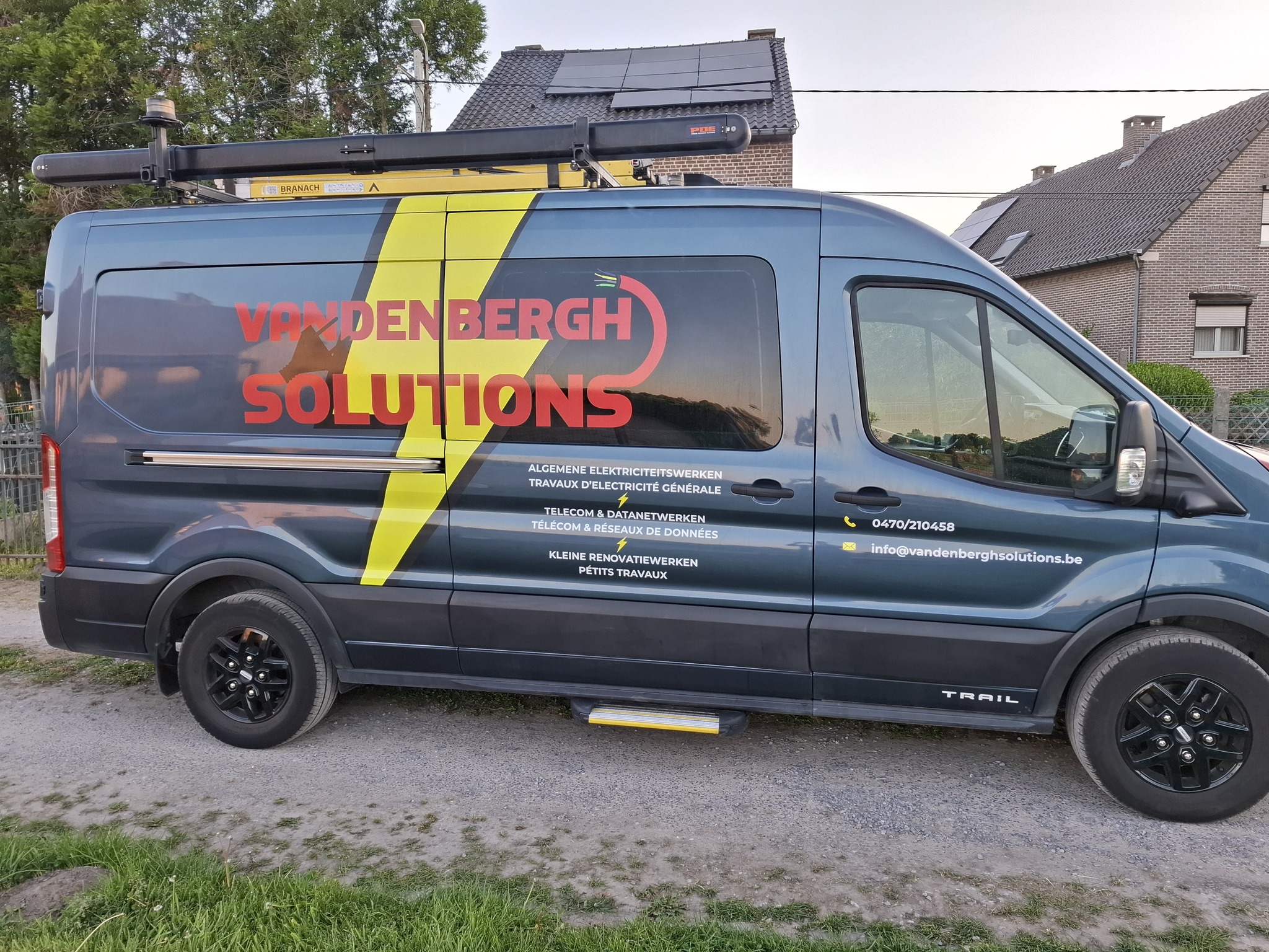 Vandenbergh Solutions bedrijfswagen