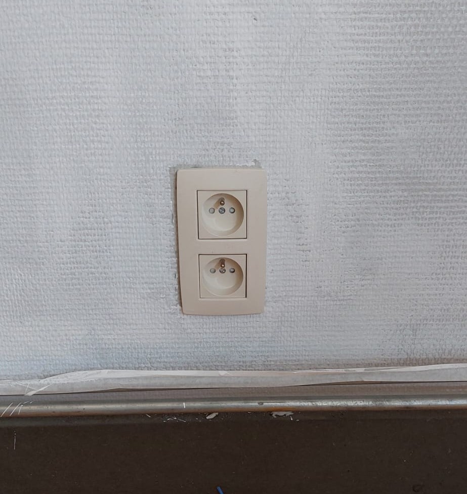 Nieuwe stopcontacten